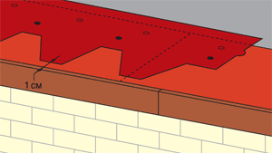 Монтаж гибкой черепицы