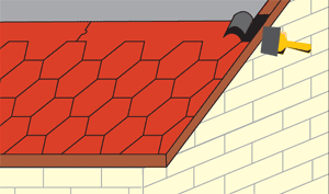 Монтаж гибкой черепицы